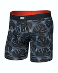 Saxx Men's Multi-Sport Mesh Performance Boxer Brief 6 in Rem Tropic / Black - Booley Galway
