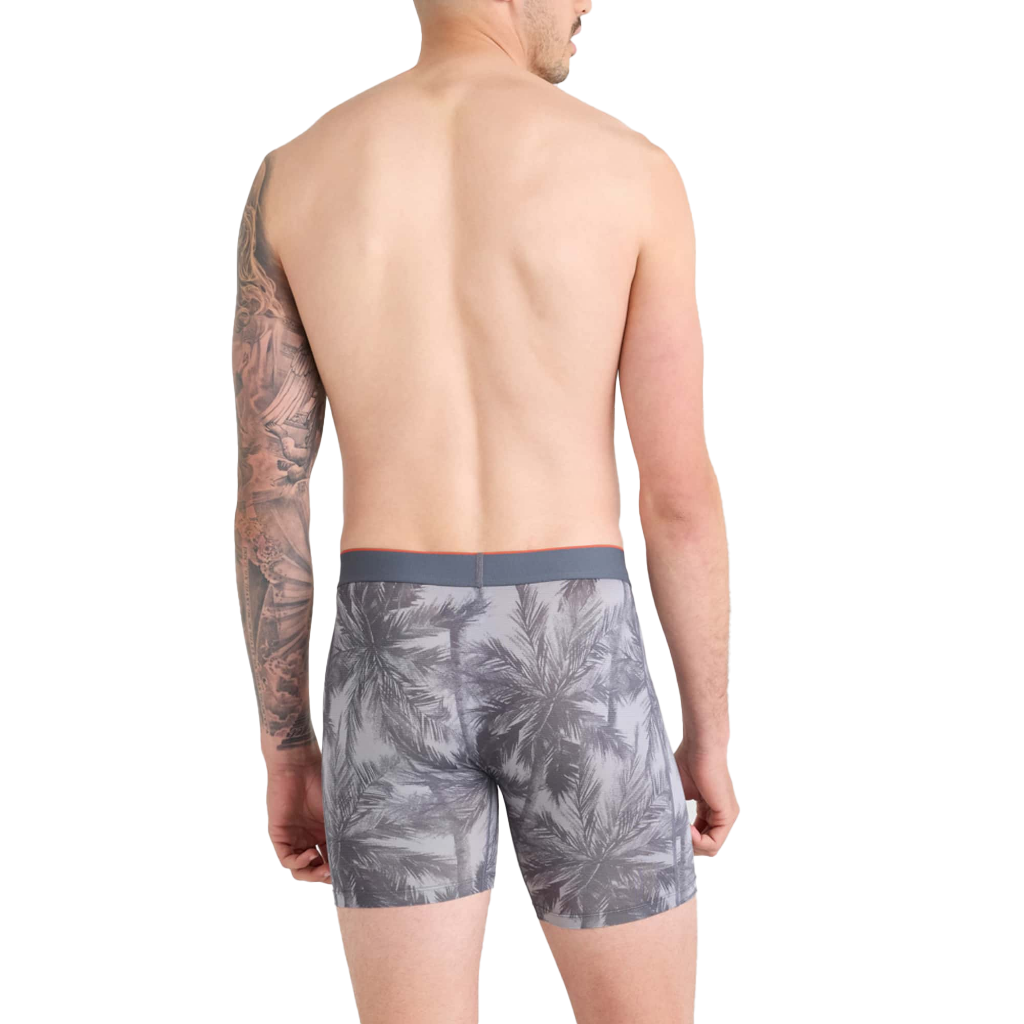 Saxx Multi-Sport Mesh Performance Boxer Brief 6 in Vacation Vibes / Turbulence - Booley Galway