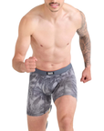 Saxx Multi-Sport Mesh Performance Boxer Brief 6 in Vacation Vibes / Turbulence - Booley Galway
