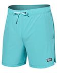 Saxx Men's Oh Buoy Stretch Volley Swim Shorts - 5 in Turquoise - Booley Galway
