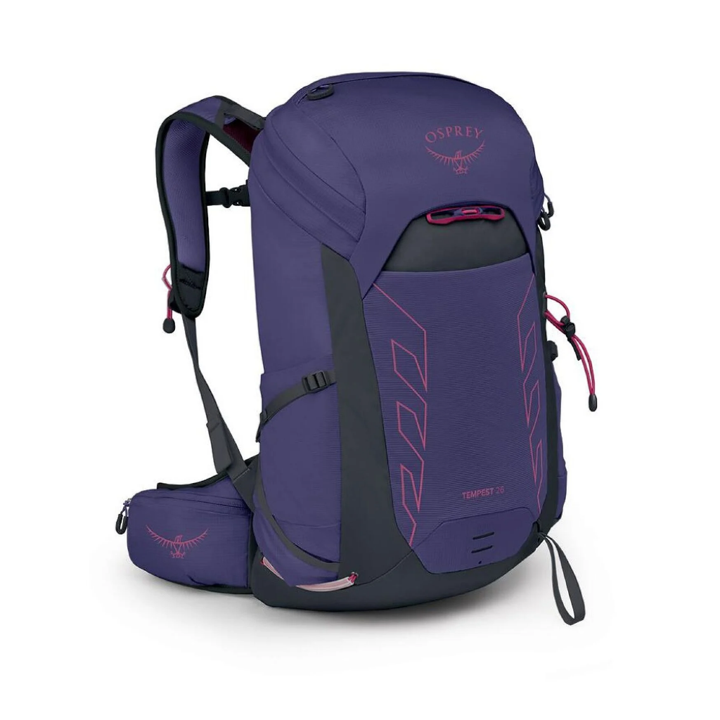 Opsrey Women's Tempest 26L Deep Fig / Hotspot Pink - Booley Galway