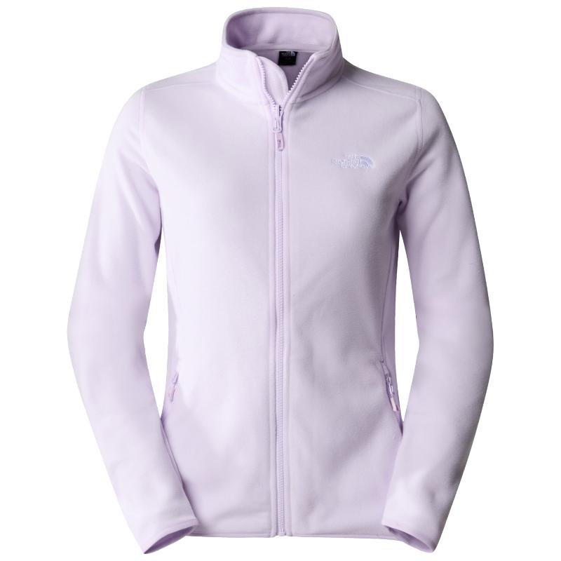 The North Face Women&#39;s 100 Glacier Full Zip Icy Lilac - Booley Galway