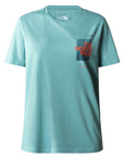 The North Face Women's Foundation Graphic Tee Ref Waters - Booley Galway