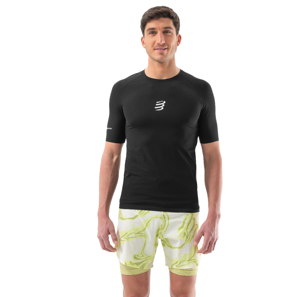 COMPRESSPORT Men's Trail Racing S/S T-Shirt Black - Booley Galway