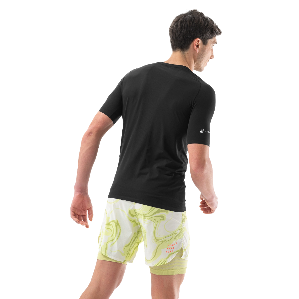 COMPRESSPORT Men's Trail Racing S/S T-Shirt Black - Booley Galway