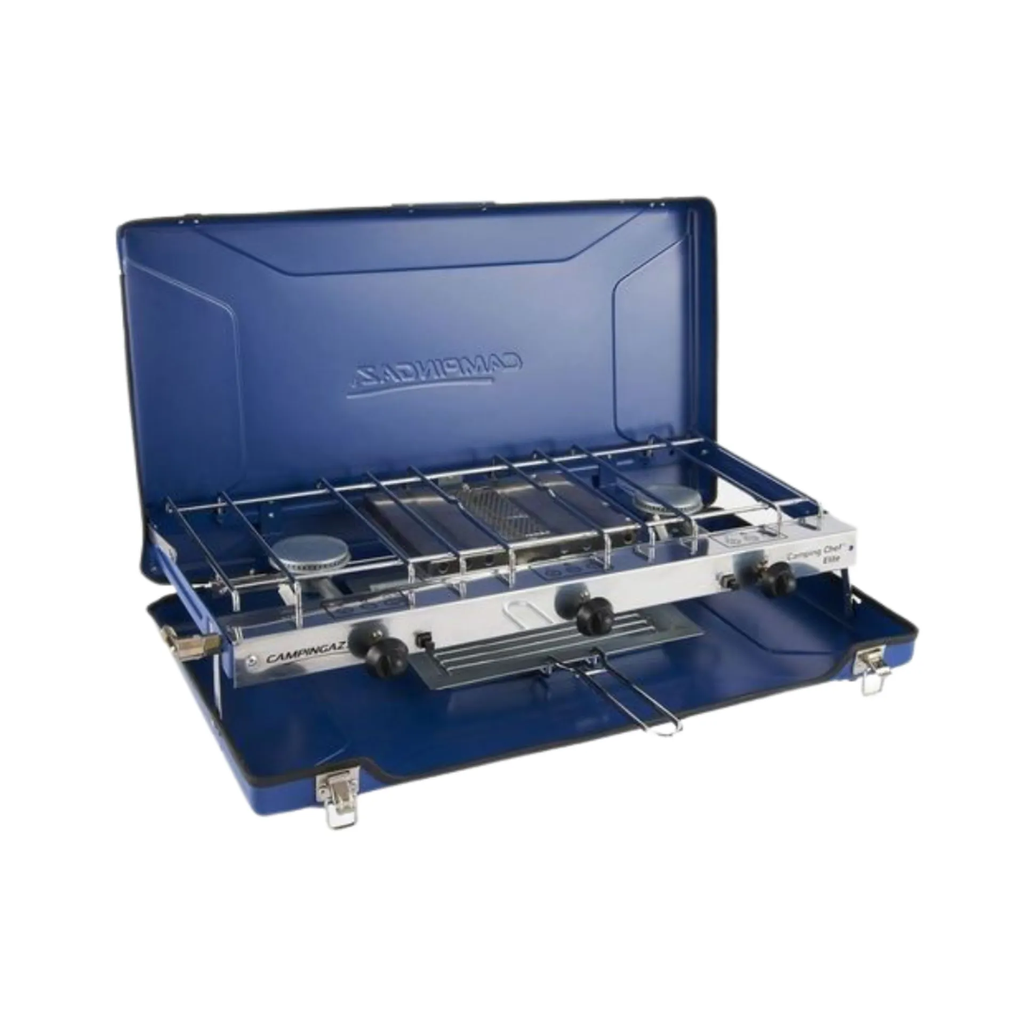 Camping Chef Folding Double Burner &amp; Grill.
