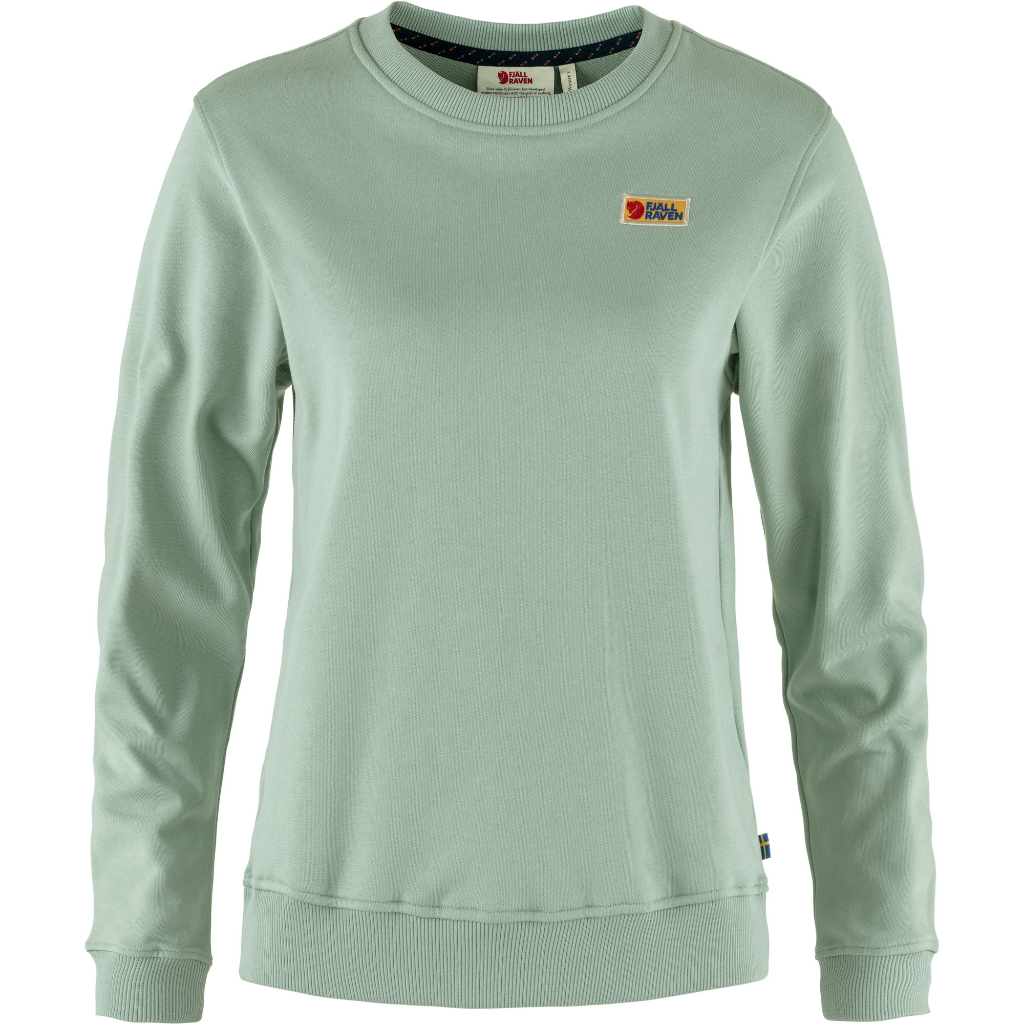 Fjallraven Women&#39;s Vardag Sweater Misty Green - Booley Galway