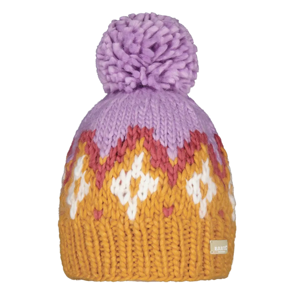 Curley Beanie - Yellow