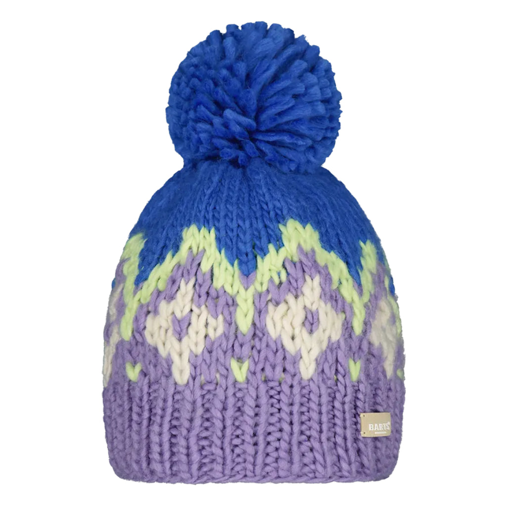 Curley Beanie - Violet