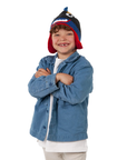 Barts Kids Monster Beanie Dark Heather - Booley Galway