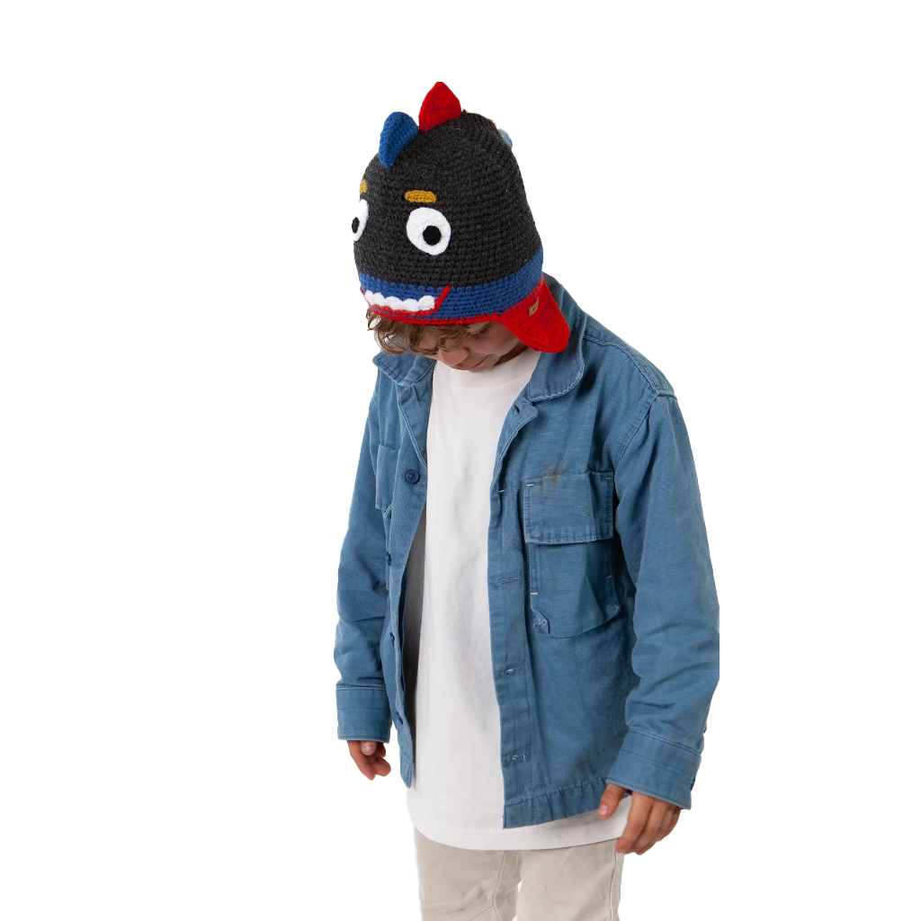 Barts Kids Monster Beanie Dark Heather - Booley Galway