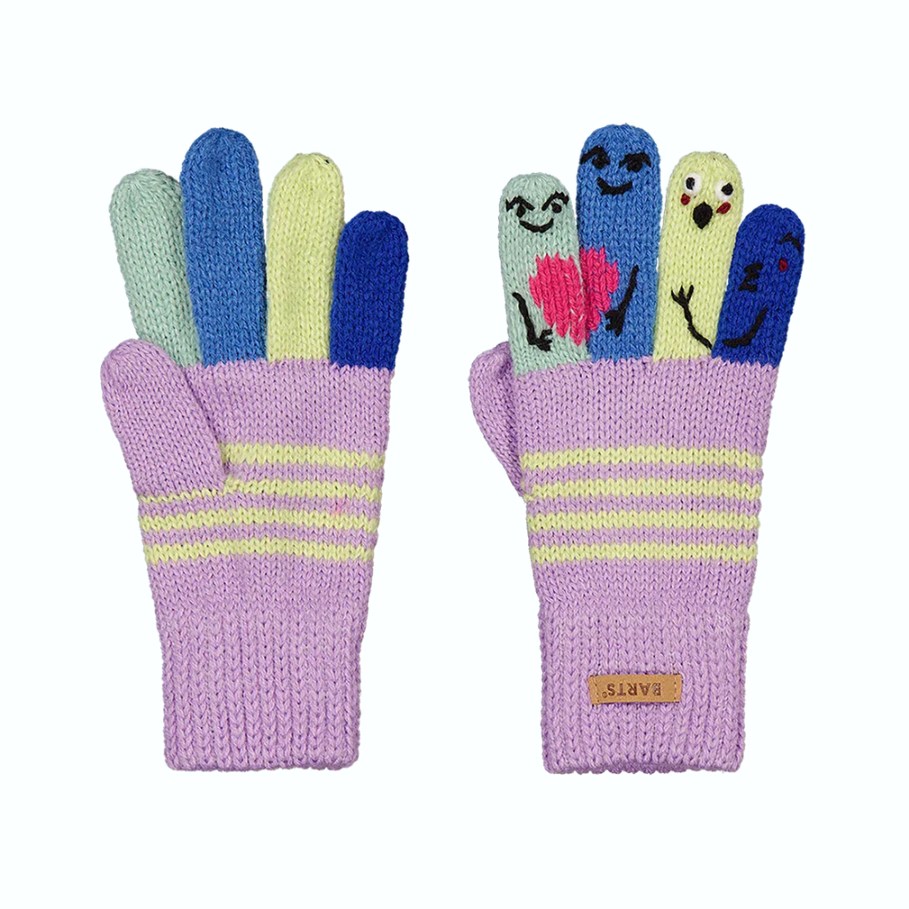 Kids Puppet Gloves - Lilac