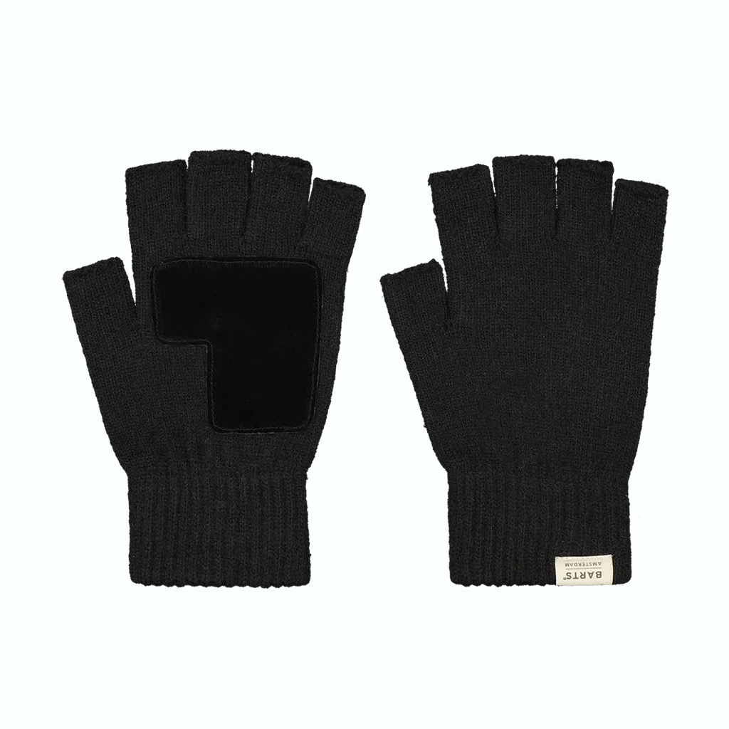 Barts Vidat Fingerless Gloves Black - Booley Galway