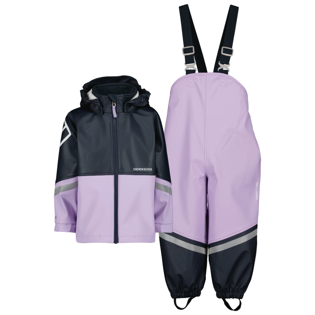 Didriksons Kids Waterman Set 8 Digital Purple - Booley Galway