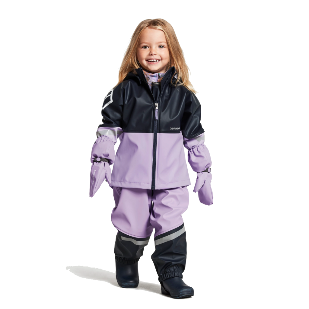 Didriksons Kids Waterman Set 8 Digital Purple - Booley Galway
