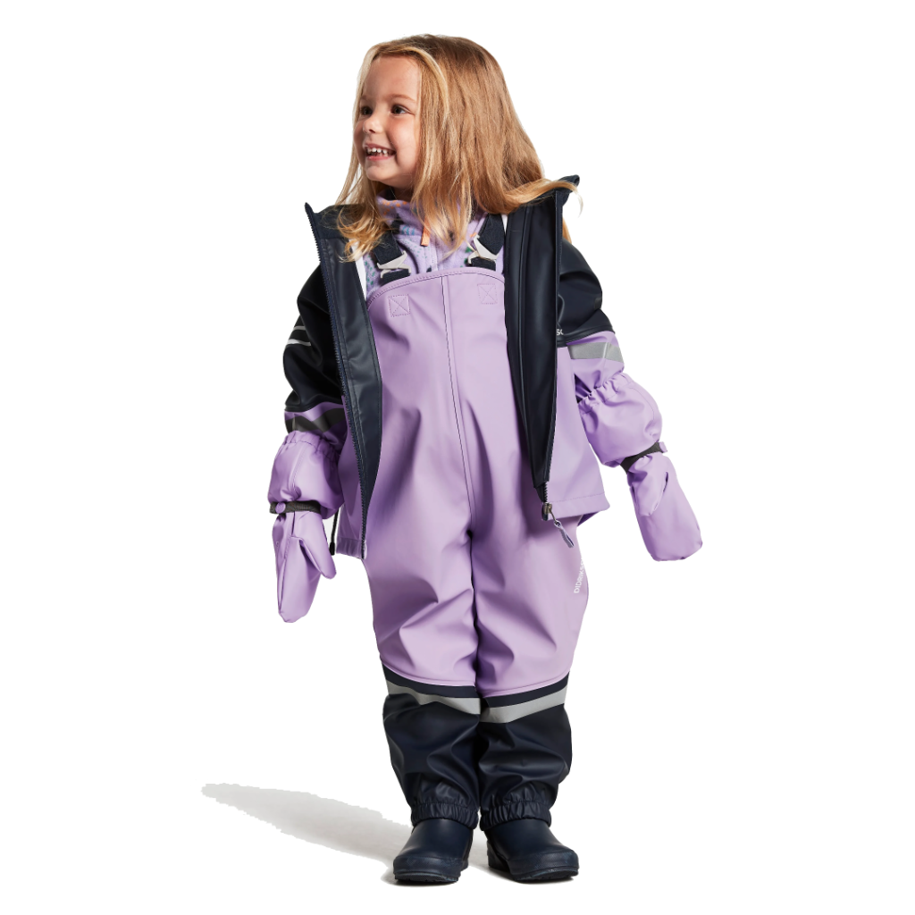 Didriksons Kids Waterman Set 8 Digital Purple - Booley Galway