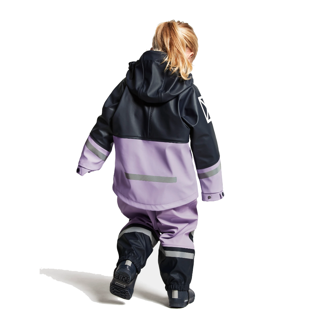Didriksons Kids Waterman Set 8 Digital Purple - Booley Galway