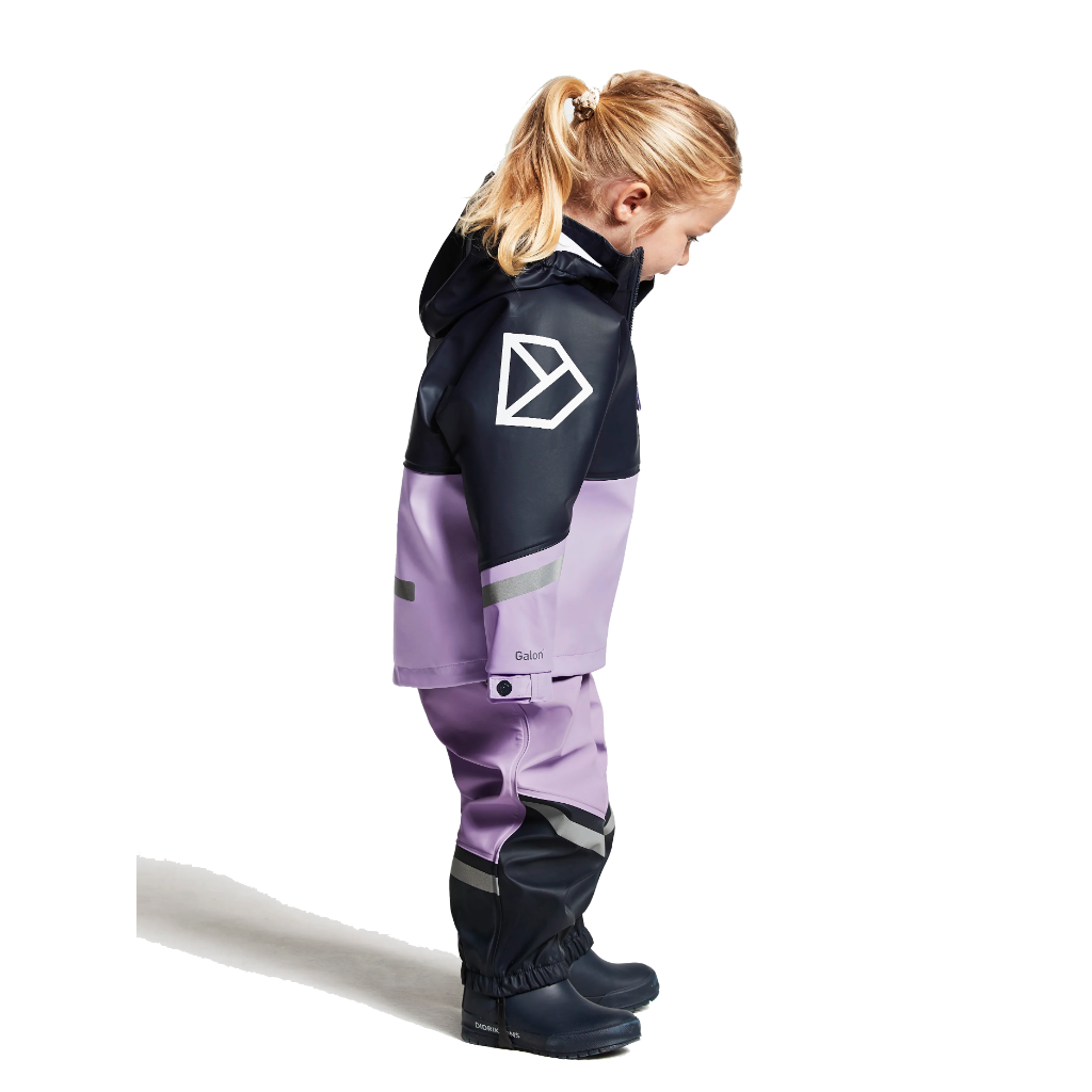 Didriksons Kids Waterman Set 8 Digital Purple - Booley Galway