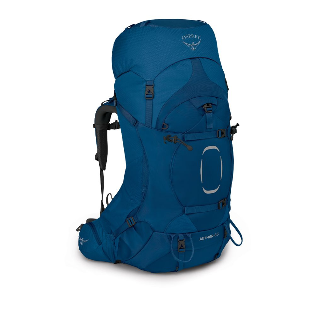 Osprey Men&#39;s Aether 65L Deep Water Blue - Booley Galway