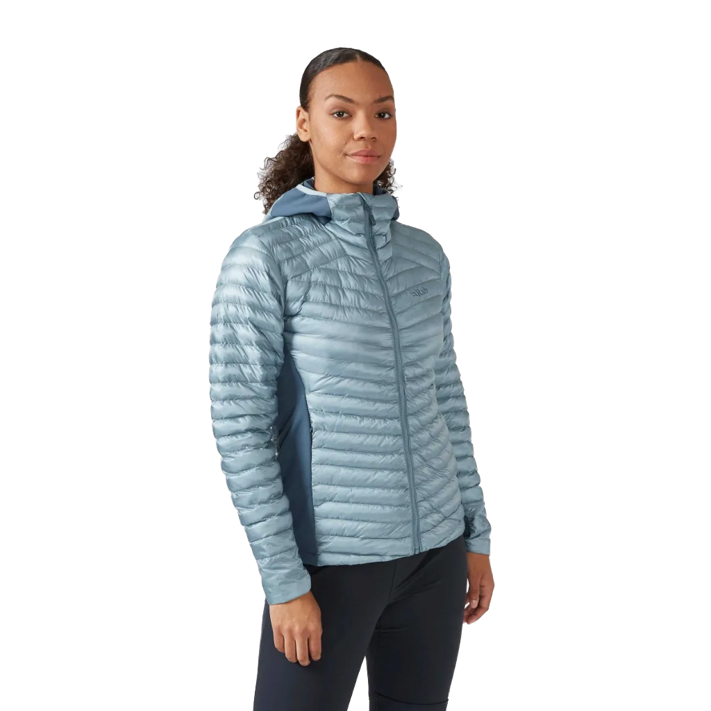 Rab Women's Cirrus Flex 2.0 Hooded Jacket Citadel - Booley Galway