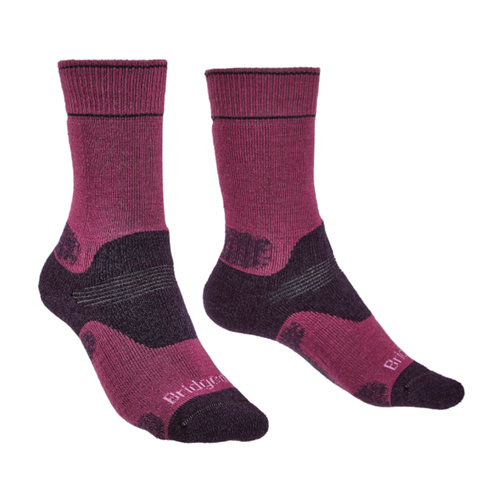 Women's Hike Midweight Merino Performance Boot - Berry