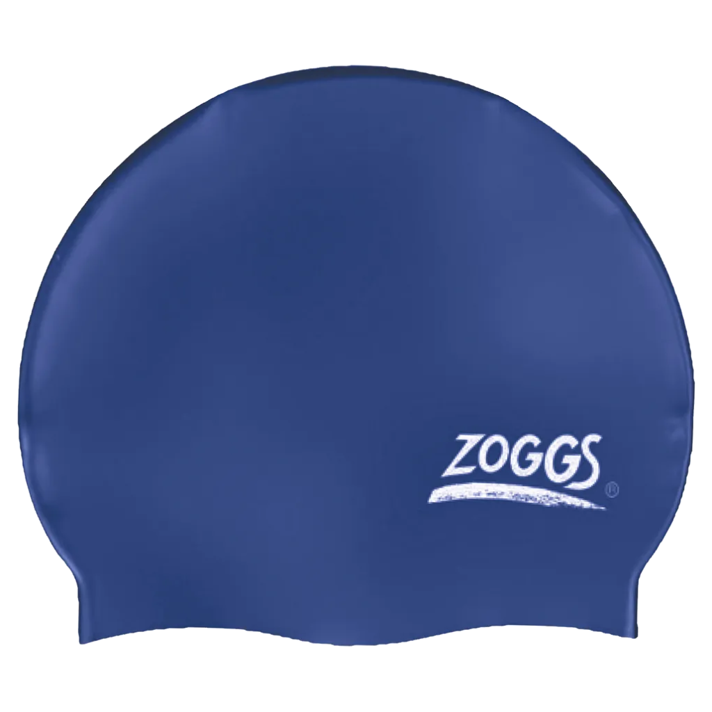 Zoggs Kids Silicone Swim Cap Navy - Booley Galway
