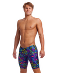 Funky Trunks Men's Training Jammers Oyster Saucy - Booley Galway