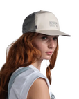 Buff Pack Trucker Cap Solid Sand - Booley Galway