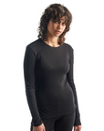 Women's 175 Everyday L/S Crewe Black - Booley Galway