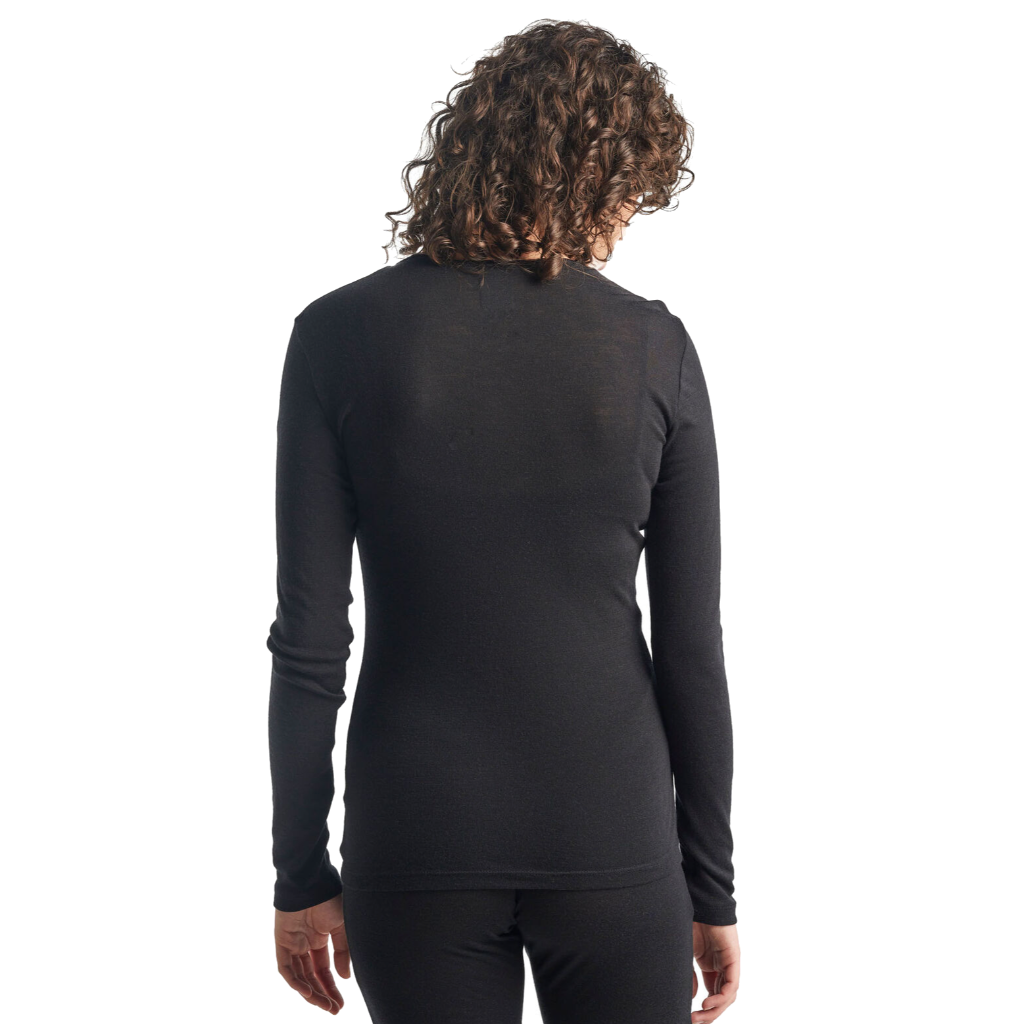 Women&#39;s 175 Everyday L/S Crewe Black - Booley Galway