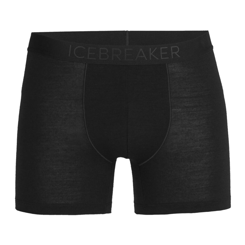Icebreaker Men&#39;s Cool-Lite Merino Anatomica Boxers Black - Booley Galway