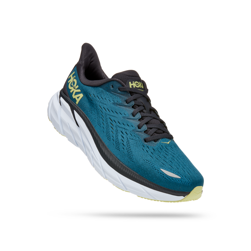 Hoka Men&#39;s Clifton 8 Blue Coral / Butterfly - Booley Galway