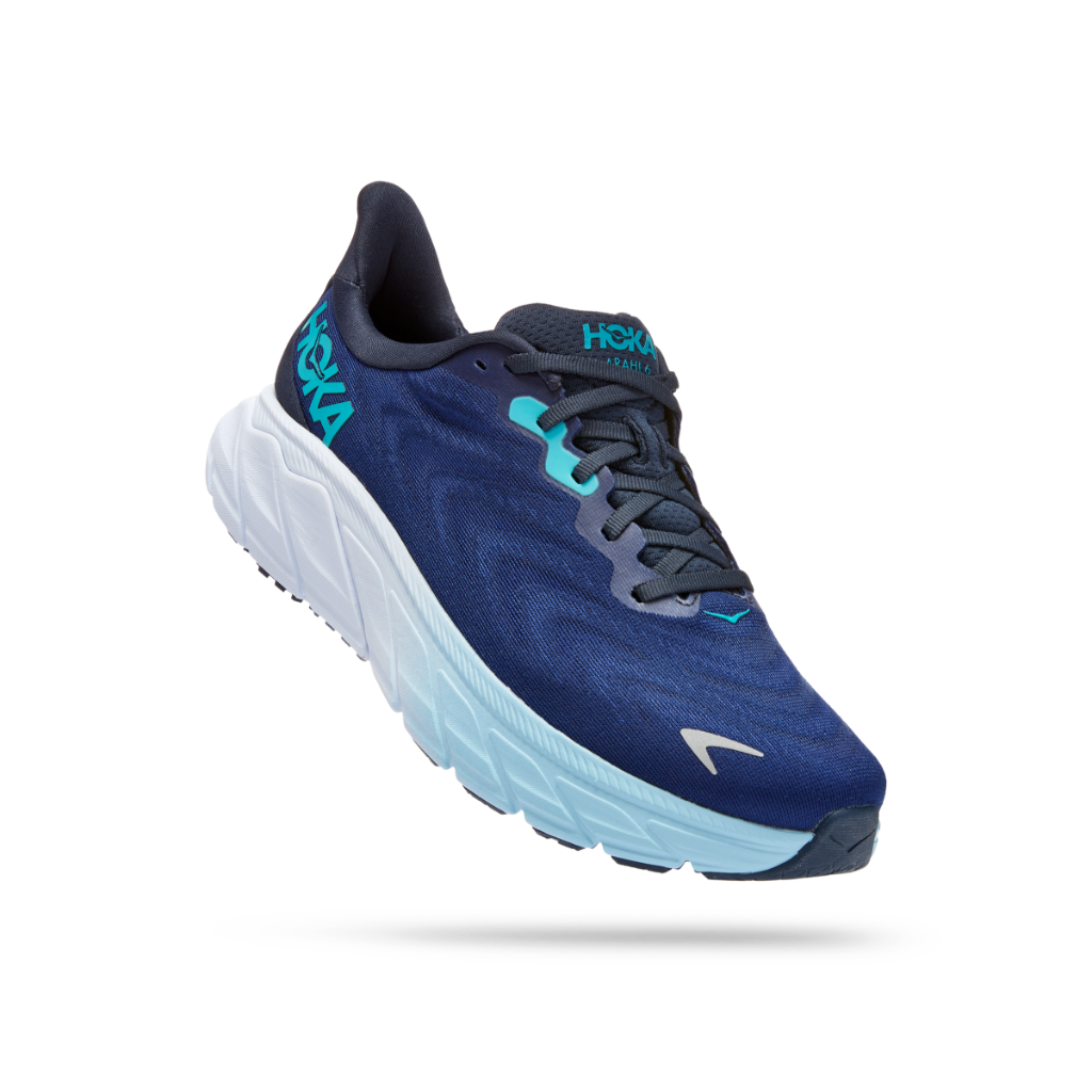 Hoka Men&#39;s Arahi 6 Outer Space / Bellwether Blue - Booley Galway