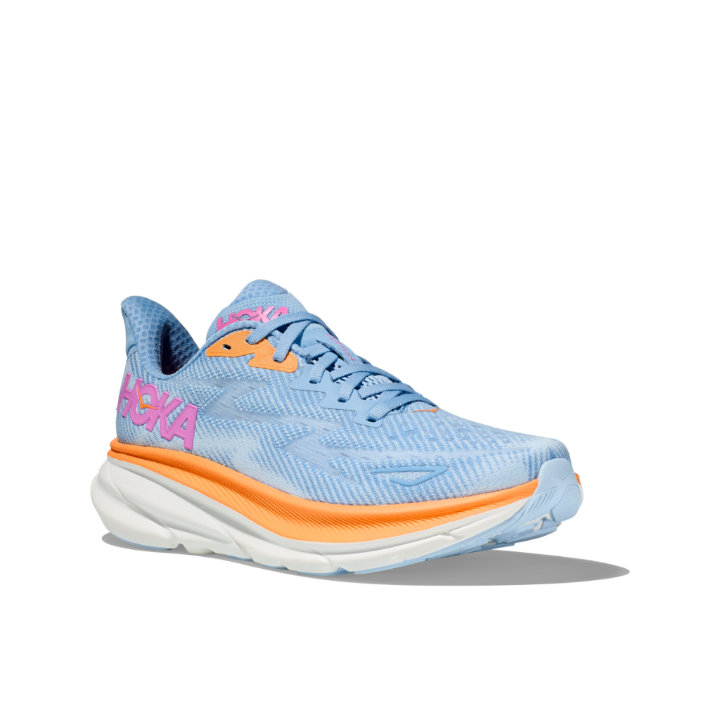Hoka Women&#39;s Clifton 9 Airy Blue / Ice Water - Booley Galway