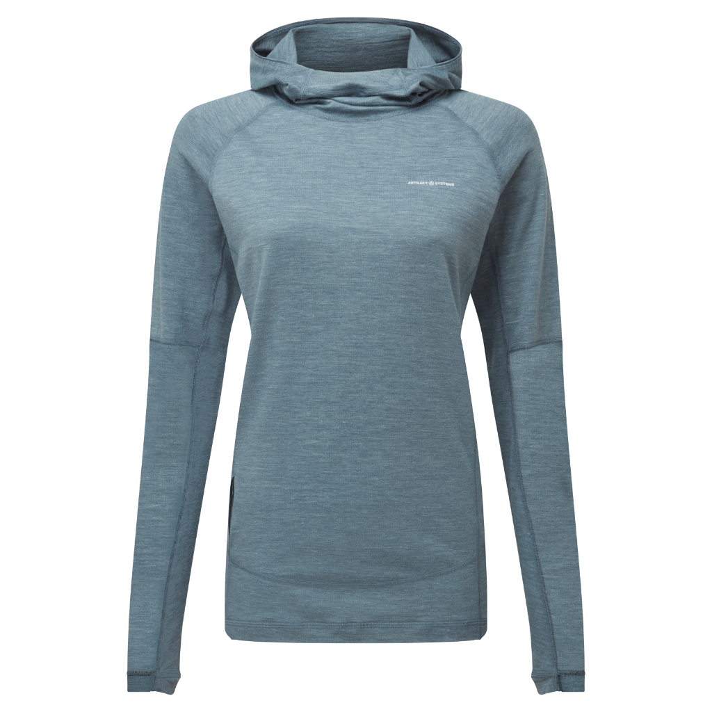 Artilect Women&#39;s Exposure Hoodie Storm Blue - Booley Galway
