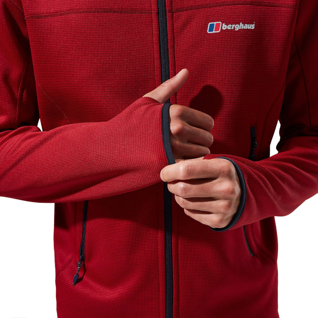 Berghaus Men&#39;s Pravitale Mountain 2.0 Hooded Fleece Jacket - Booley Galway