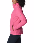 Columbia Women's Fast Trek II Full Zip Fleece Jacket Wild Geranium - Booley Galway