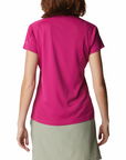Columbia Women's Zero Rules S/S Shirt Wild Fuchsia - Booley Galway