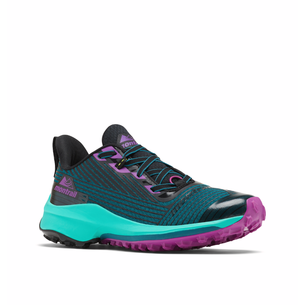 Columbia Women&#39;s Montrail Trinity AG Deep Water / Bright Plum - Booley Galway