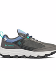 Columbia Women's Hatana Max Outdry Dark Grey / Electric Turquoise - Booley Galway