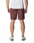 Columbia Men's Washed Out Printed Shorts Light Raisin Hammocked - Booley Galway