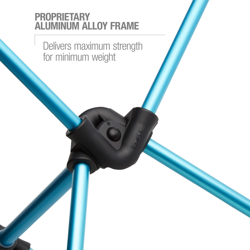 Helinox Chair One Black / Cyan Blue - Booley Galway