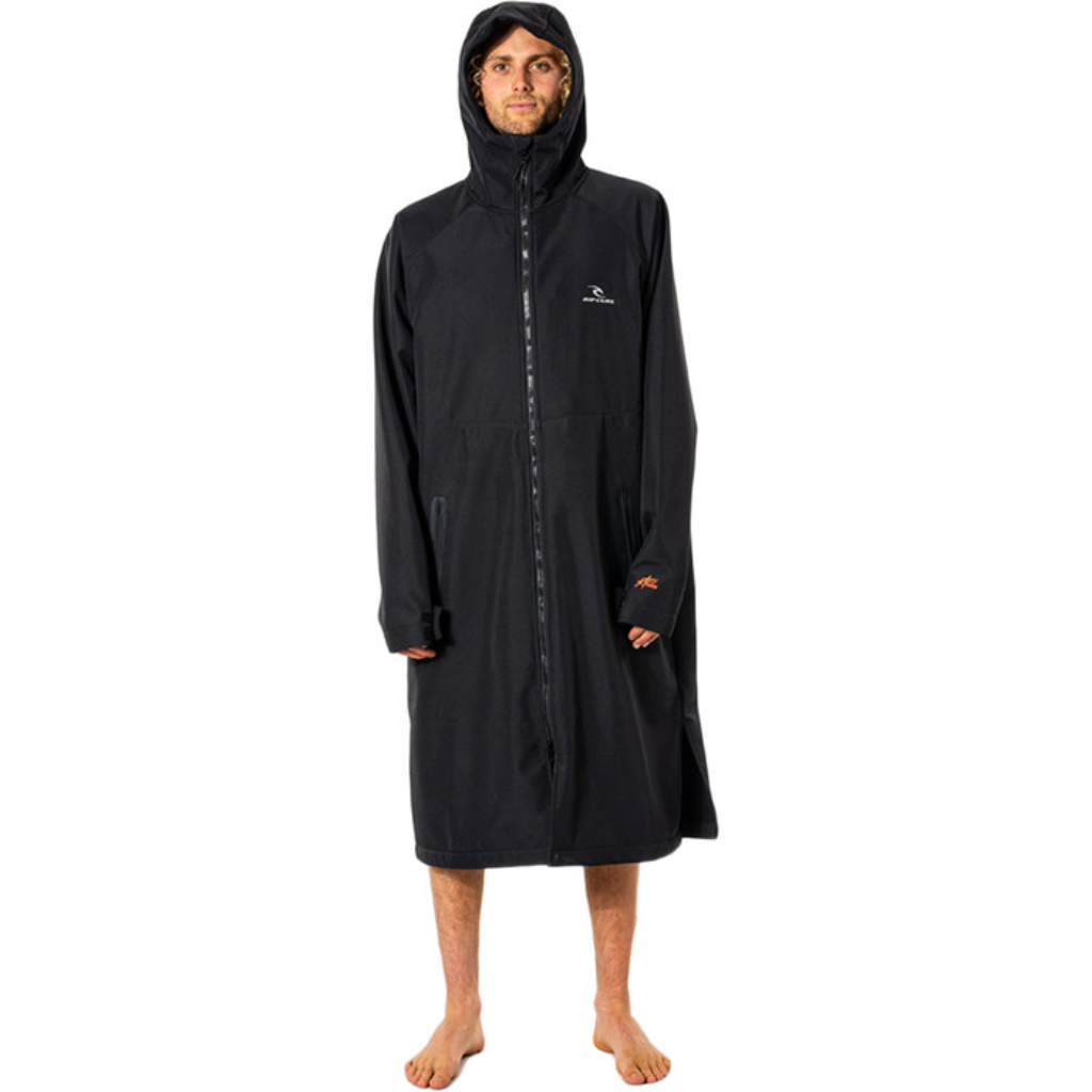 Rip Curl Anti-Series Hooded Poncho Black - Booley Galway