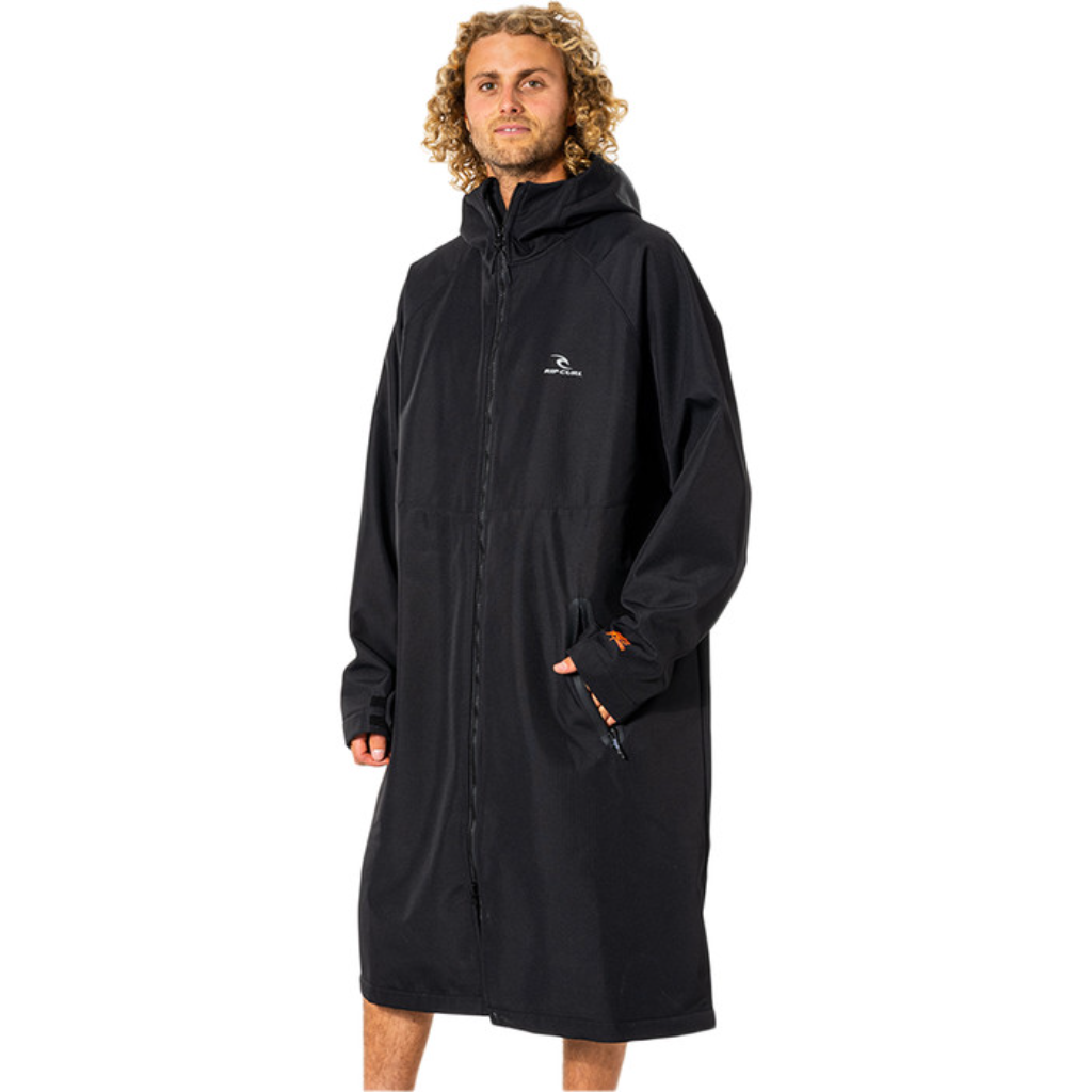 Rip Curl Anti-Series Hooded Poncho Black - Booley Galway