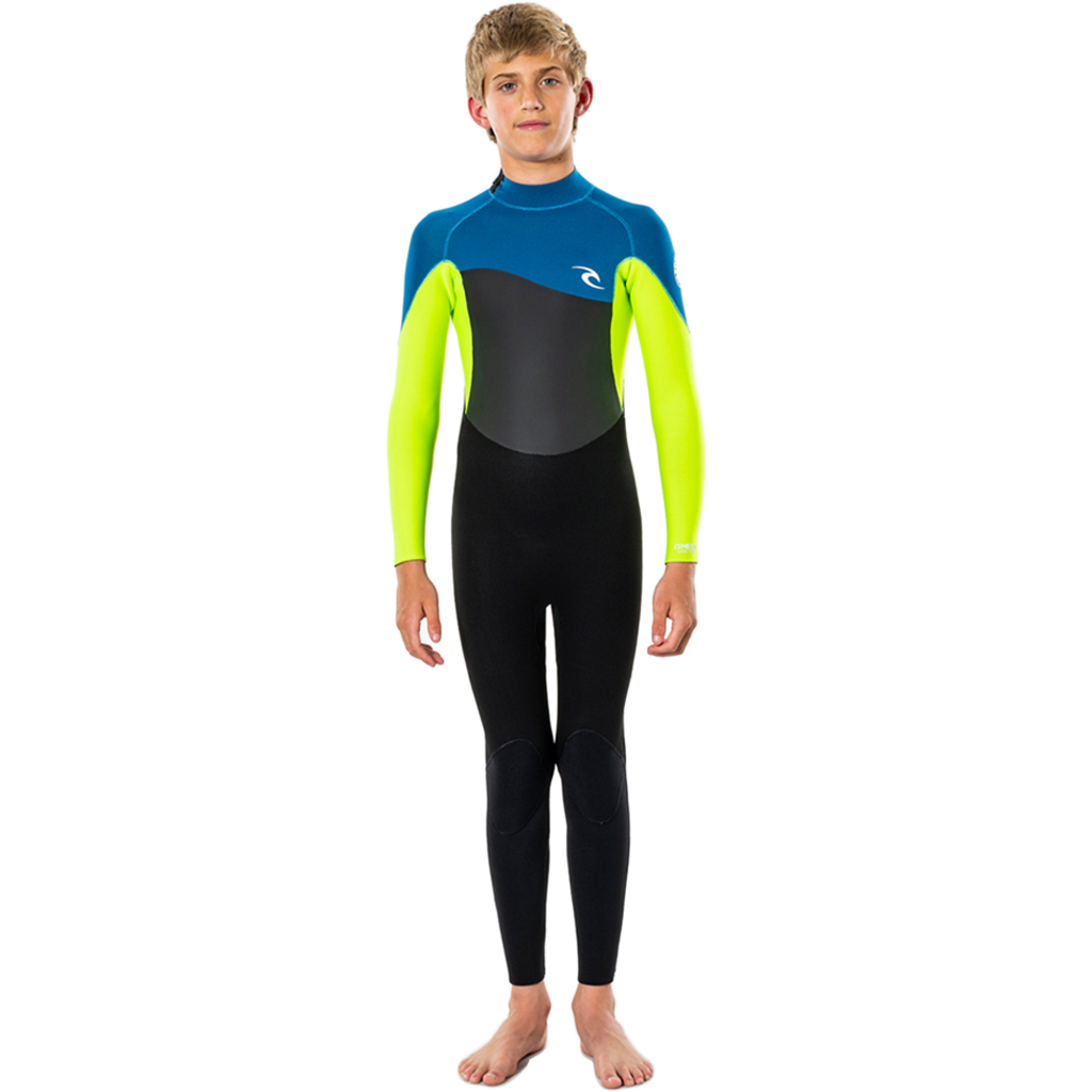 Rip Curl Kids Omega 5/3 Steamer Neon Lime - Booley Galway