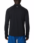 Columbia Men's Endless Trail 1/2 Zip L/S Tee Black - Booley Galway