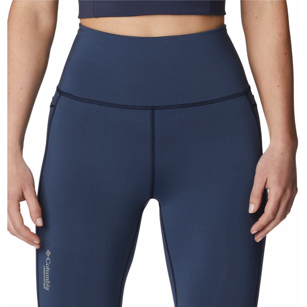 Columbia Women&#39;s Endless Trail 7/8 Running Tights Collegiate Navy - Booley Galway