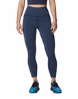 Columbia Women's Endless Trail 7/8 Running Tights Collegiate Navy - Booley Galway
