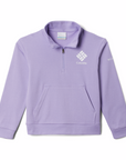 Columbia Kids Columbia Trek French Terry 1/2 Zip Pullover Frosted Purple - Booley Galway