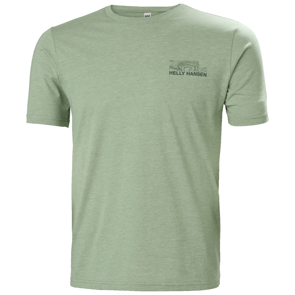 Helly Hansen Men&#39;s HH Tech Logo T-Shirt Jade 2.0 - Booley Galway